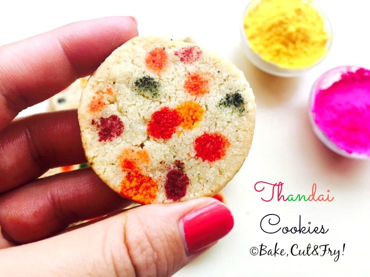 Thandai Cookies