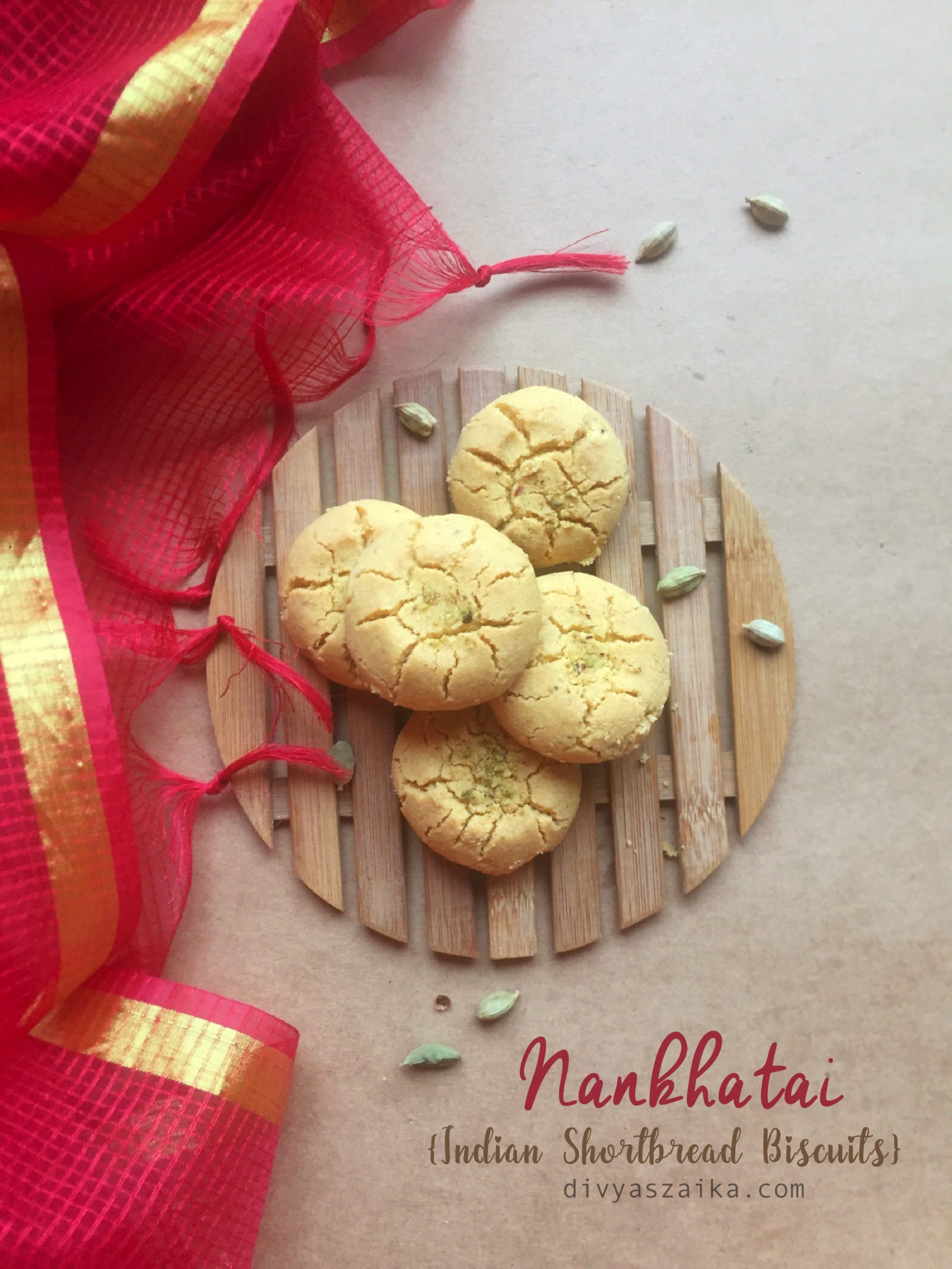 Nankhatai Recipe Eggless Indian Biscuits Divyas Zaika